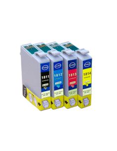 Inkoem cartucho compatible epson t1812xl cian
