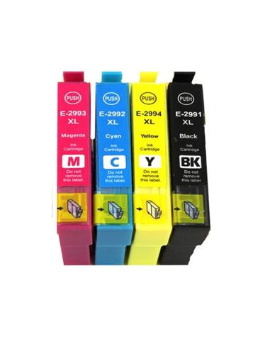 Inkoem cartucho compatible epson t2992xl cian