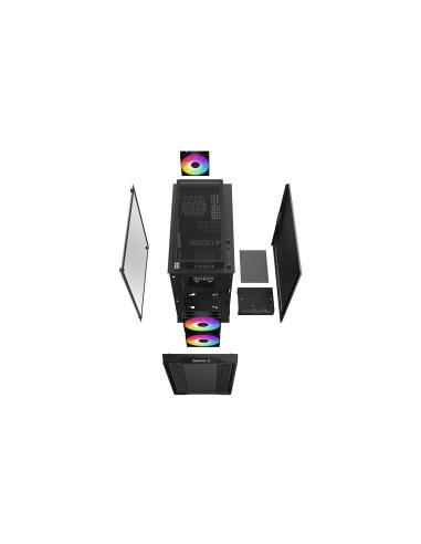 CAJA MICRO-ATX SEMITORRE DEEPCOOL CC360 ARGB C.TEMPLADO 3 VENT. ARGB