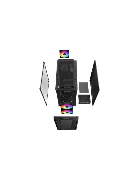 CAJA MICRO-ATX SEMITORRE DEEPCOOL CC360 ARGB C.TEMPLADO 3 VENT. ARGB