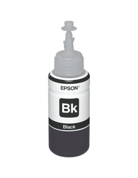 Epson botella tinta ecotank t6641 negro