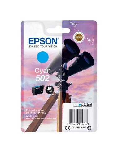 Epson cartucho 502 cyan