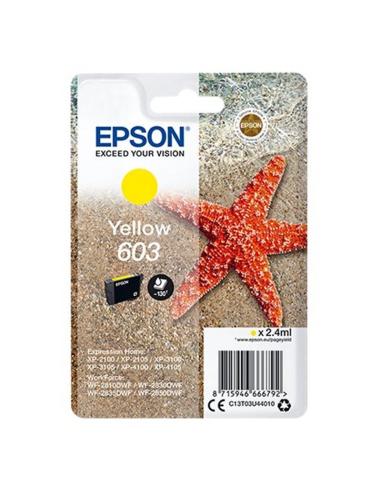 Epson cartucho 603 amarillo