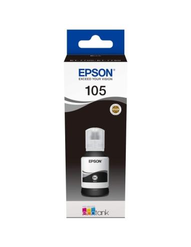 Epson botella tinta ecotank 105 negro