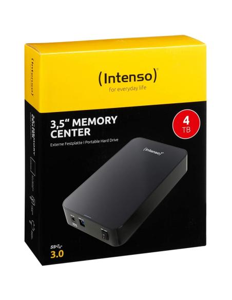 Intenso hdd externo 6031512 4tb 3.5" usb 3.0 negro