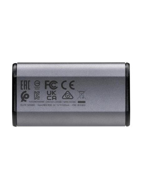 Adata elite se880 ssd externo 1tb usb 3.2 gray