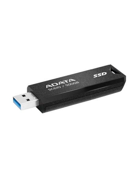 Adata sc610 ssd externo 500gb usb 3.2 gen2 negro