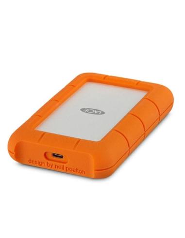 Lacie disco externo rugged 2tb 2.5" usb-c