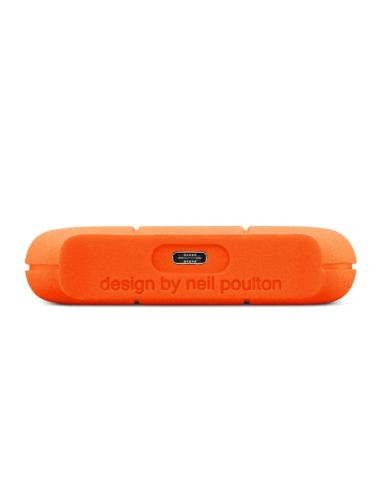 Lacie disco externo rugged 2tb 2.5" usb-c