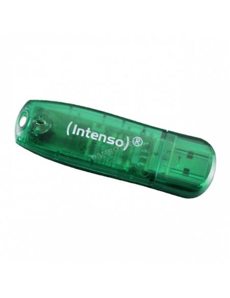 Intenso 3502460 lápiz usb 2.0 rainbow 8gb verde