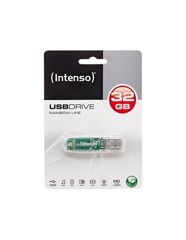 Intenso 3502480 lápiz usb 2.0 rainbow 32gb transp