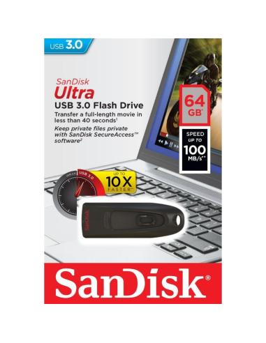 Sandisk sdcz48-064g-u46 lápiz usb 3.0 ultra 64gb