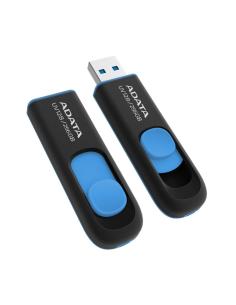 Adata lapiz usb uv128 256gb usb 3.2 negro/azul 2