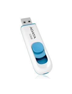 Adata lapiz usb c008 32gb usb 2.0 blanco/azul