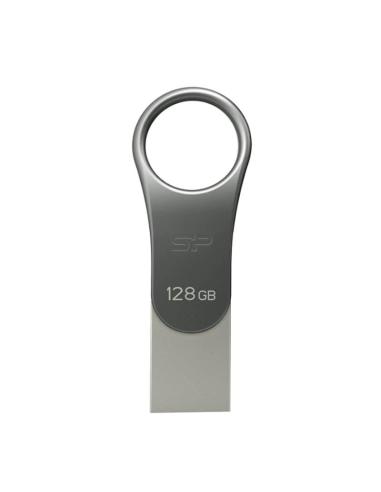 Sp lapiz usb c80 usb-c 3.2 128gb dual metalico