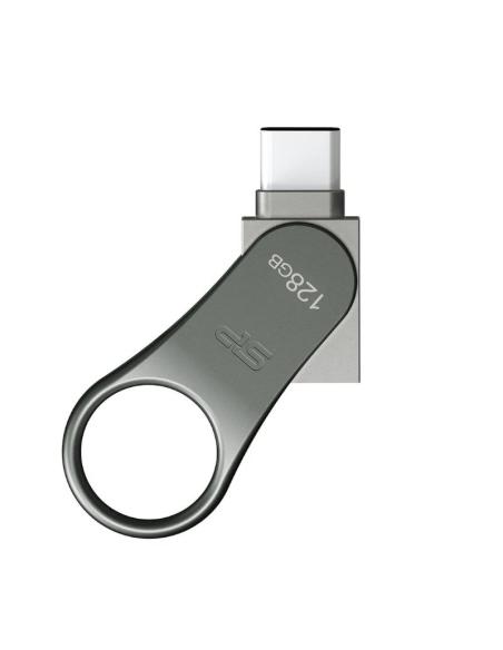Sp lapiz usb c80 usb-c 3.2 128gb dual metalico