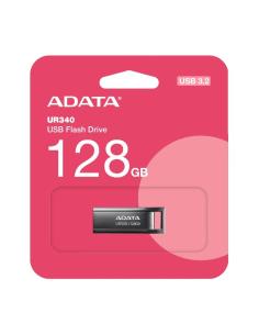 Adata lapiz usb ur340 128gb usb 3.2 metal black 2