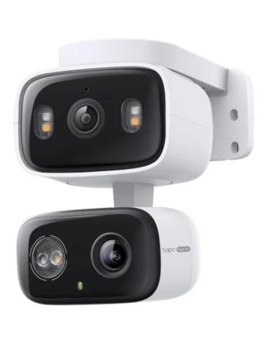 CAMARA VIGILANCIA IP WIFI TP-LINK TAPO C246D / 2K QHD / DOBLE LENTE 2K 3MP / PAN-TILT / IA / VISION NOCTURNA COLOR / IP65 / MICR