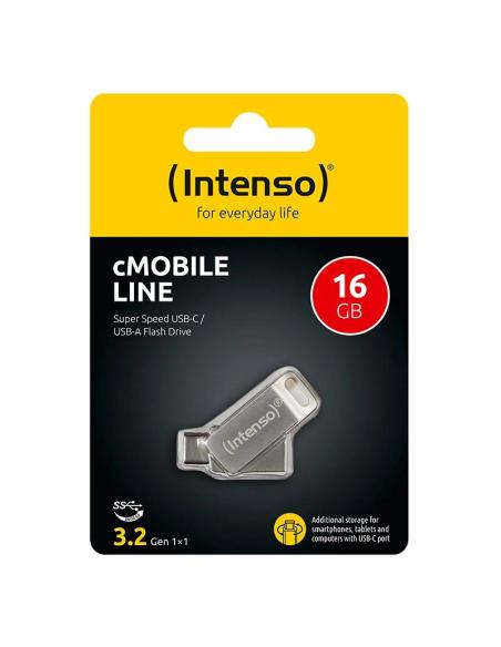 Intenso lápiz usb cmobile usb 3.0 + typec 128gb