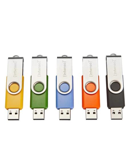 Intenso basic line multipack lápiz usb 2.0 8gb 10u