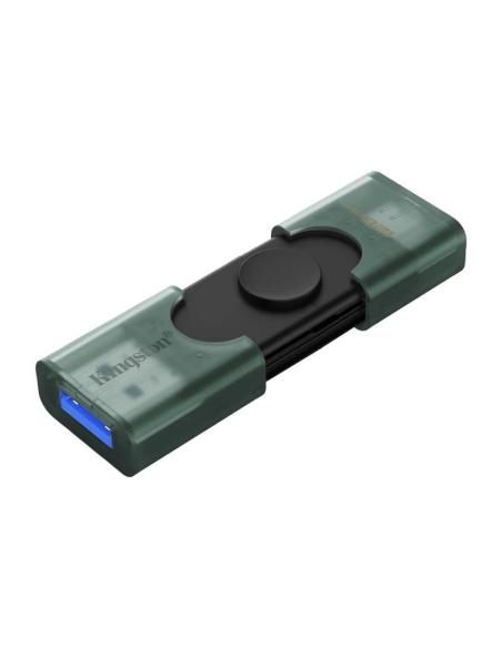Kingston datatraveler 128gb usb 3.2 gen1 duo negro