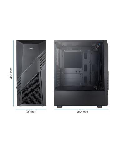 CAJA SEMITORRE GAMING TQGCC102-B BIOHAZARD NEGRA TOOQ TQGCC102-B