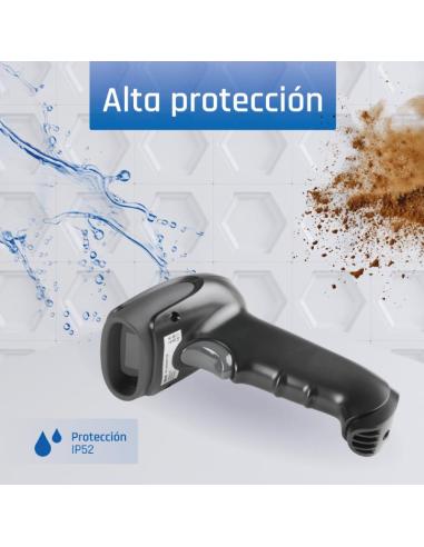 Iggual lector código barras 2d usb gatillo soporte