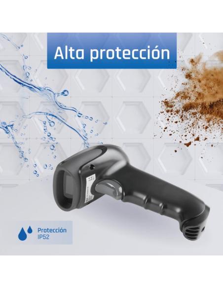 Iggual lector código barras 2d usb gatillo soporte