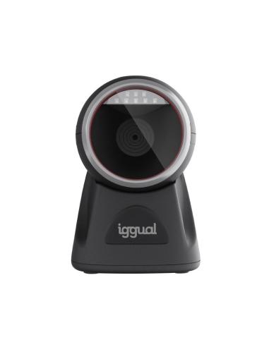 Iggual lector código barras sobremesa 2d usb