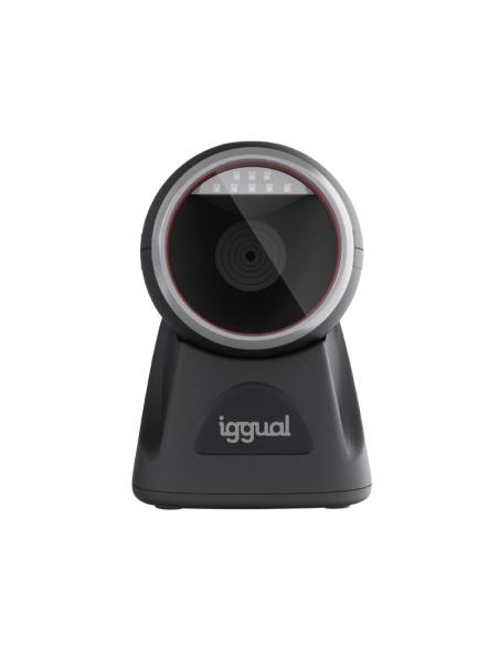 Iggual lector código barras sobremesa 2d usb