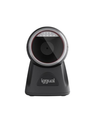 Iggual lector código barras sobremesa 2d usb