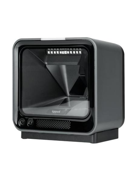 Iggual lector código barras sobremesa 2d usb ar