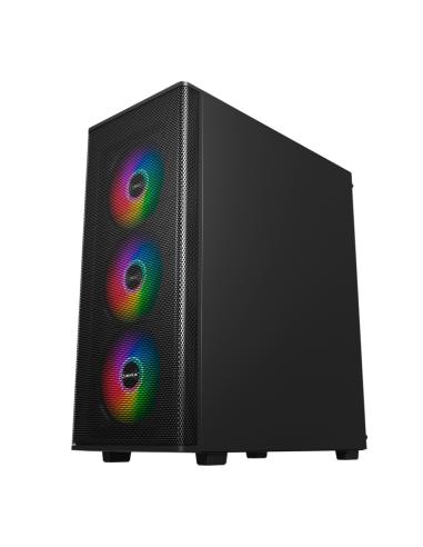 CAJA ATX UNYKA GAMING MIR 100 BLACK VENTANA ARGB(SIN FUENTE)511303
