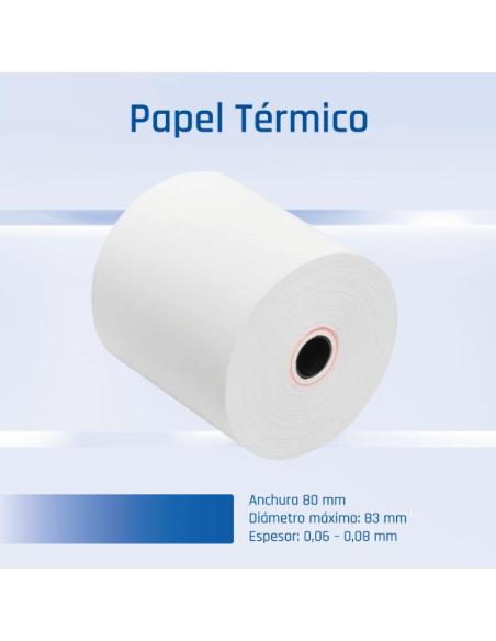 Iggual impresora térmica tp easy 80w usb+rj11 blan