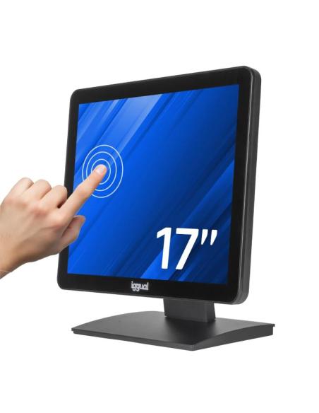 Iggual monitor táctil capacitivo 17" vga hdmi usb