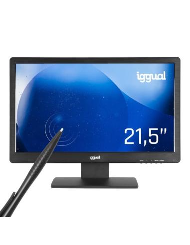 Iggual monitor táctil resistivo 21,5" 16:9 fhd