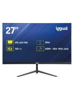 Iggual monitor 27" ips 1ms fhd 120hz vga hdmi slim