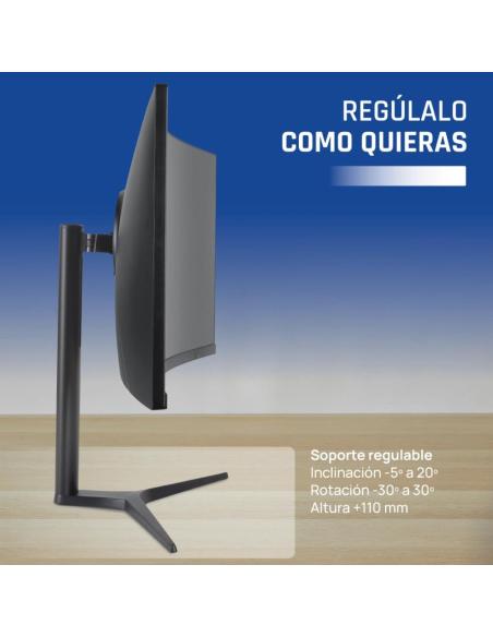 Iggual monitor 34" uwqhd 1ms 2dp 2hdmi mm aa curvo