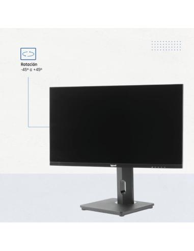 Iggual monitor 24" vga hdmi 120hz pivotante aa mm