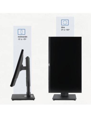 Iggual monitor 24" vga hdmi 120hz pivotante aa mm