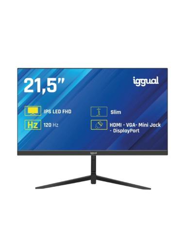 Iggual monitor 21,5" ips 1ms fhd 120hz vga hdmi dp