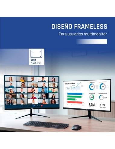 Iggual monitor 21,5" ips 1ms fhd 120hz vga hdmi dp