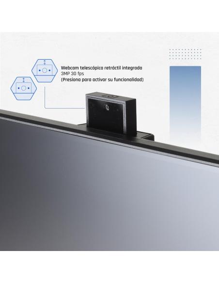 Iggual monitor 24" 120hz 1ms hdmi vga mm aa webcam