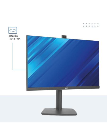 Iggual monitor 27" 120hz 1ms hdmi vga mm aa webcam