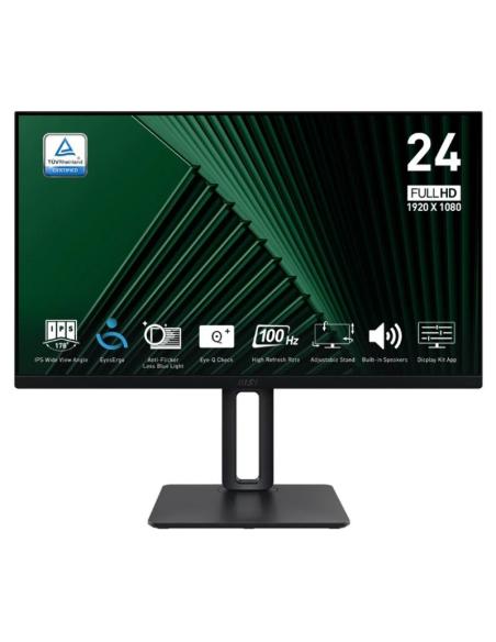 Msi mp245pg monitor 23.8"100h vga hdmi dp mm aa