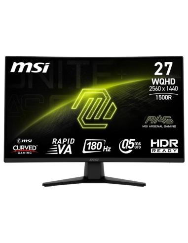 Msi mag274cqf monitor 27" wqhd 180hz curv