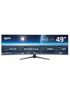 Iggual monitor 49" 5k dqhd 1ms 240hz mm aa curvo
