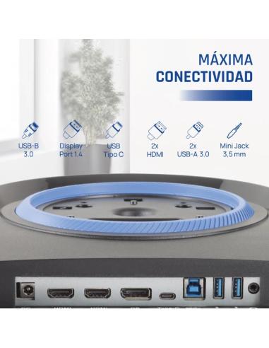 Iggual monitor 49" 5k dqhd 1ms 240hz mm aa curvo