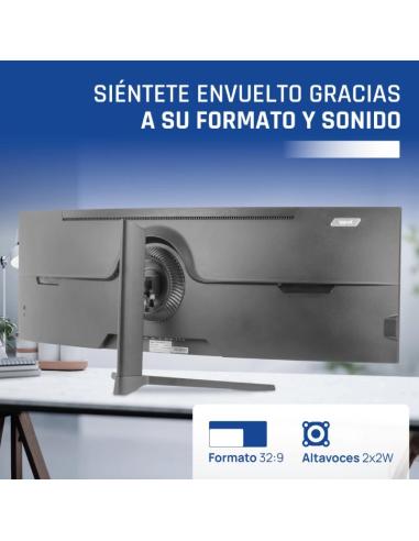 Iggual monitor 49" 5k dqhd 1ms 240hz mm aa curvo