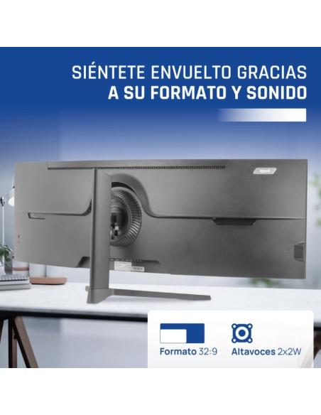 Iggual monitor 49" 5k dqhd 1ms 240hz mm aa curvo